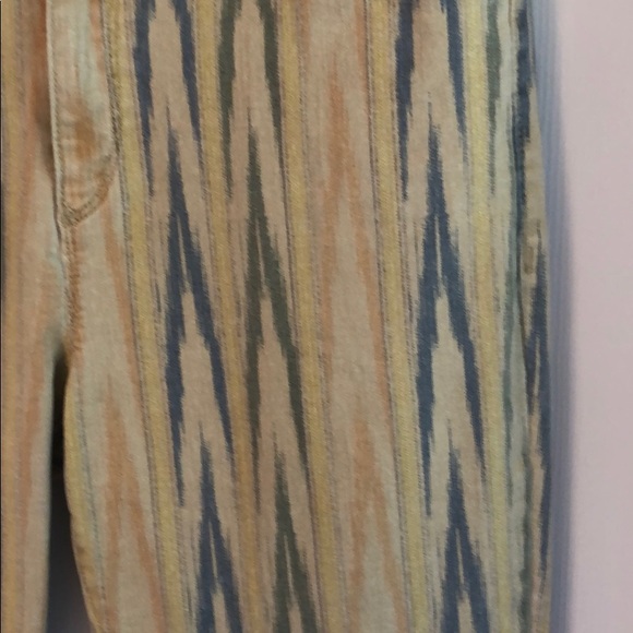 Loft multi-colored ankle skinny jeans - Picture 2 of 5